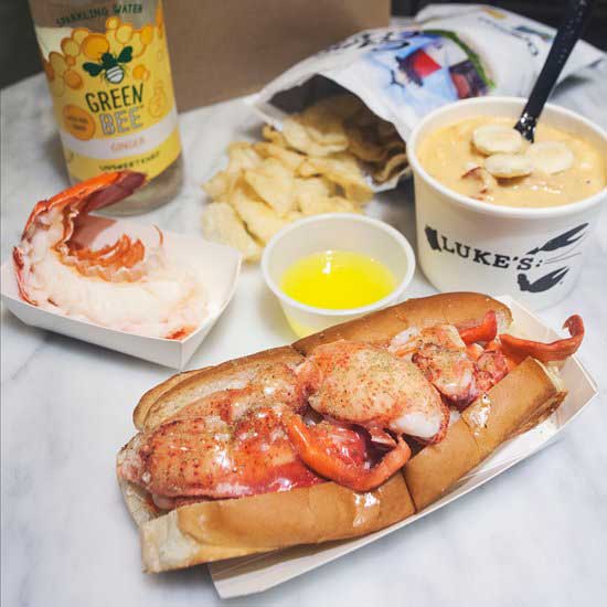 The Lobster Roll At Luke’s Lobster​